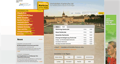 Desktop Screenshot of immobilien-karlsruhe.de